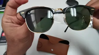 REVIEW ONLINE : Ray-ban clubmaster RB3016 W0365 (51 mm) / Ray-ban RX 5154 2000( 51mm)