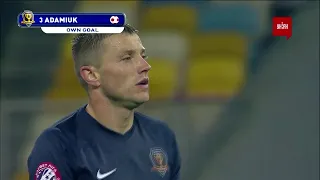 Днепр-1 - Динамо - 1:1. Автогол: Адамюк (34')