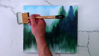 Into the Sunshine | Landscape Painting | Easy for Beginners