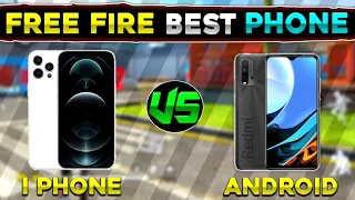 Free Fire Android Vs IPhone Full Comparison | Which Phone Is Best For Free Fire | iPhone Vs Android