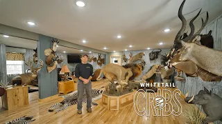 UNBELIEVABLE Penthouse Trophy Room In Iowa!!! #WhitetailCribs