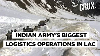 Border Row | Indian Army Deploys Tanks & Vehicles That Can Operate In -40 Degrees In Eastern Ladakh