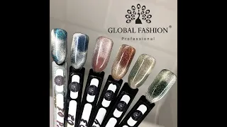 Гель-лак кошачий глаз 24D Wild Global Fashion