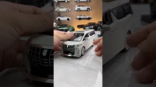 Model of Toyota Alphard Zinc alloy model car #cars #diecast #modelcars