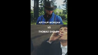 Thomas Shelby vs Arthur Morgan || battle character Peaky blinders x RDR2 #shorts