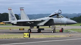 F-15 Start-Up and Takeoff