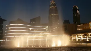 Dubai Fountains at Dubai Mall Arabic Music