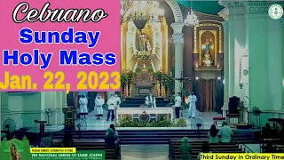 Jan. 22, 2023 - Cebuano Anticipated Holy Mass @Nat'l. Shrine of St. Joseph(Cebu) *3rd Sunday in O.T.