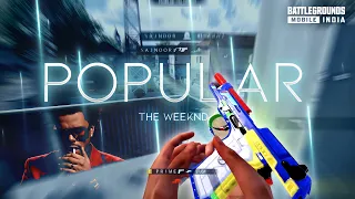 POPULAR - THE WEEKND 💖🔥 Pubg Velocity Montage | BGMI Velocity Montage | Vampire Adi |