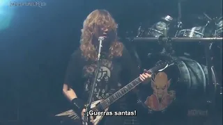 Megadeth - Holy Wars  Live Subtitulados en Español