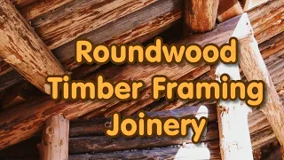 round wood timber framing joinery - berm shed movie excerpt