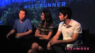 Dylan O'Brien, Kaya Scodelario & Will Poulter Interview - THE MAZE RUNNER  - This Is Infamous