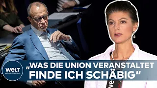 WAGENKNECHT: „Was die Union veranstaltet finde ich schäbig“ - Bürgergeld-Kritik der Union