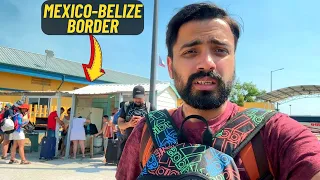 ($50 Bribe) Crossing CORRUPT Mexico-Belize BORDER 😡