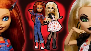 ❤️‍🔥🔪Chucky and Tiffany Monster High Skullector Doll Set Review🔪❤️‍🔥