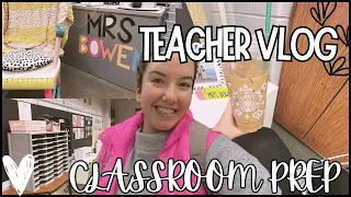 TEACHER VLOG | prep my classroom for next week