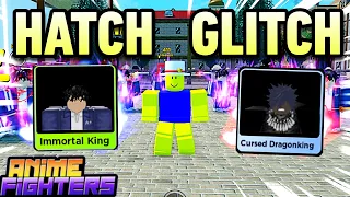 Use HATCHING GLITCH, It Still WORKS In Anime Fighters!