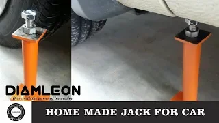 Home Made Jack For Car | Car Jack | Diy Tools | Diamleon Diy Builds