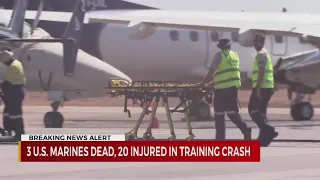 3 U.S. Marines dead, 20 injured in training crash