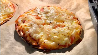 RECIPE: Tortilla Pizza in 5 minutes!