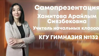 Самопрезентация учителя.