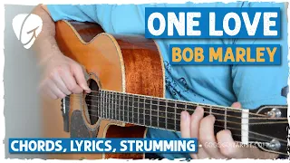 How to play "One Love" by Bob Marley - 4-Chord Song