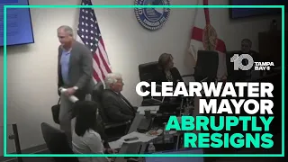 Clearwater Mayor Frank Hibbard abruptly resigns during city meeting