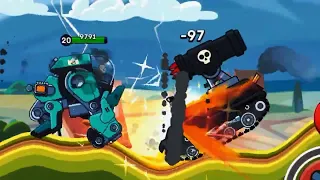 Hills of Steel Boss Rush! "The adventure of Kong's tank in battling to destroy its enemies!" Part 1
