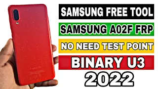 Samsung A02 U3 Frp Bypass Without Test Point Android 11 | A022F Google Account Bypass Free tool 2022