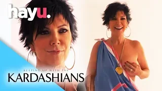 Kris's Revealing Photo Shoot | Keeping Up With The Kardashians