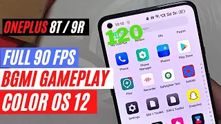 BGMI FULL 90 FPS - COLOS OS 12 OB1 | ONEPLUS 8T/9R