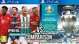 PES 2021 Vs PES 2020 PS4