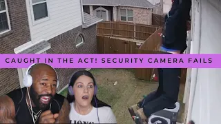 CAUGHT IN THE ACT | FUNNIEST SECURITY CAMERA FAILS (COUPLES REACTION)