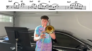 Jazz Etude for Trombone "C Major" (Jack Gale) - Nathan Chambers