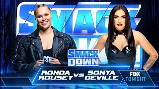 Ronda Rousey Vs Sonya Deville - WWE Smackdown 04/03/2022 (En Español)