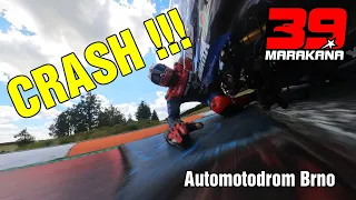 Automotodrom Brno 29.6.2023 test / crash