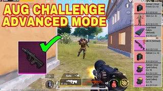 Metro Royale Play With AUG In Advanced Mode | METRO ROYALE MODE PUBG