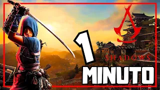 ASSASSINS CREED ⛩️SHADOWS⛩️ TRAILER MINUTO ⛩️JAPOOON⛩️