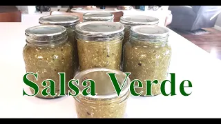 Fire Roasted Tomatillo Salsa Verde With Linda's Pantry