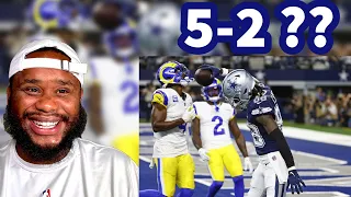Duslivreacts to Los Angeles Rams vs Dallas Cowboys Game Highlights | NFL 2023 Week 8 |