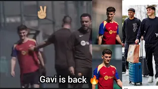 Yes 🔥, Gavi is back to training, Barcelona will be unstoppable 💪🏼, Lamine Yamal, Curbasi storm...