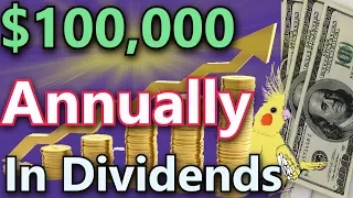 Earn $100,000 Per Year in Dividend Income - How Much Do You Need To Invest? 📈💰