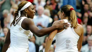 Serena Williams vs Amelie Mauresmo 2004 Wimbledon SF Highlights