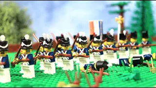 LEGO HISTORY NAPOLEONIC WARS - BATTLE OF WATERLOO animation part 3