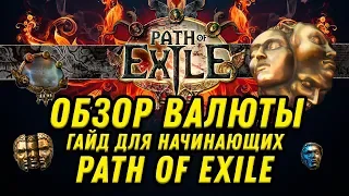 ОБЗОР ВАЛЮТЫ В PATH OF EXILE. ГАЙД ДЛЯ НОВИЧКОВ