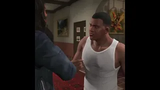 Franklin catches his wife cheating #gta5 #gtav #shorts