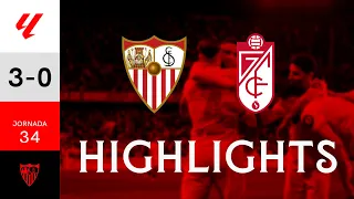 Sevilla FC vs Granada CF (3-0) LALIGA | Resumen