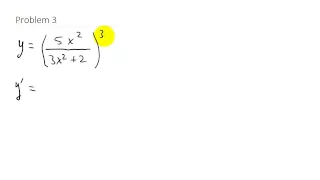 Calculus Derivative Using Chain Rule