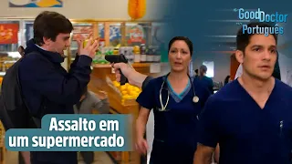 Shaun testemunha de um assalto a mão armada | Temporada 1 | The Good Doctor em Português