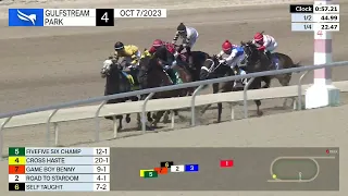 Gulfstream Park Carrera 4 - 7 de Octubre 2023